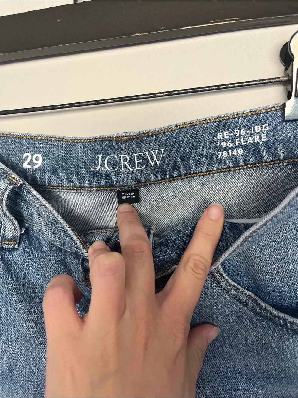 J. Crew '96 Flare Jeans Size 29